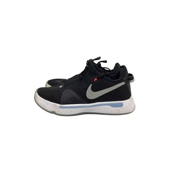 Nike Paul George PG 4 'Black' CD5079-001 Basketball Sneakers size 7.5 NO INSOLES