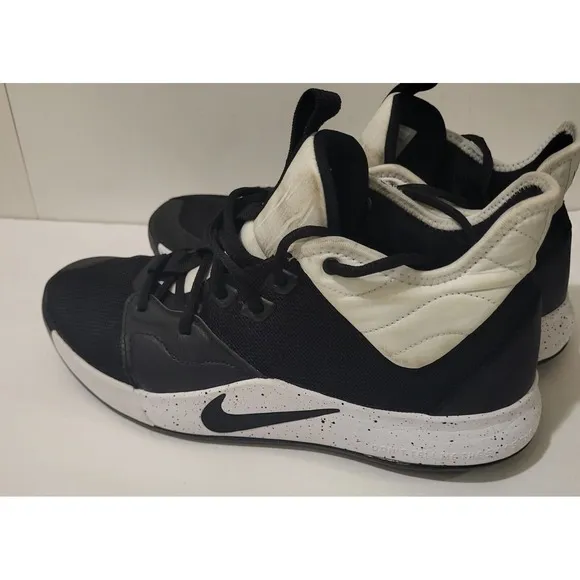 NIKE / PAUL GEORGE'S, PG3TB Black/White Women's 9.5 Sneakers CN9513-001