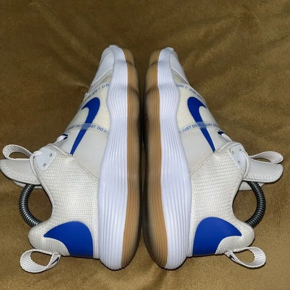 Nike React Hyperset White Blue‎ Gum CI2955-140 Men's Size 6.5 Women's 7.5 Shoes