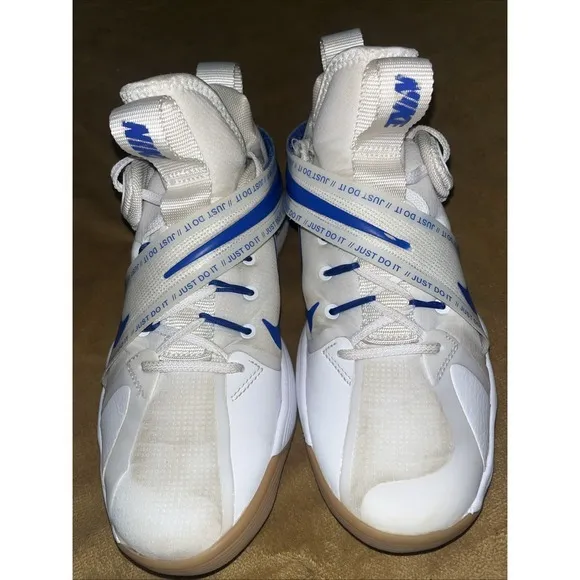 Nike React Hyperset White Blue‎ Gum CI2955-140 Men's Size 6.5 Women's 7.5 Shoes