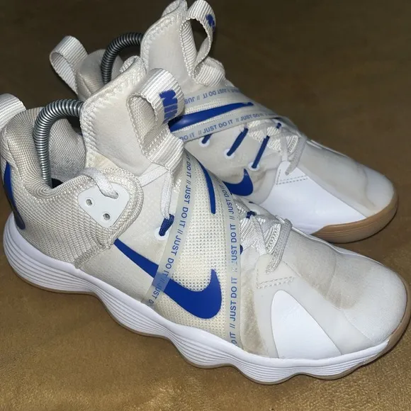 Nike React Hyperset White Blue‎ Gum CI2955-140 Men's Size 6.5 Women's 7.5 Shoes