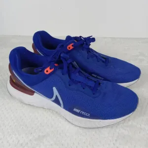 Nike React Miler 3 Running Shoes Mens Size 7 Blue Athletic Sneakers DD04-400