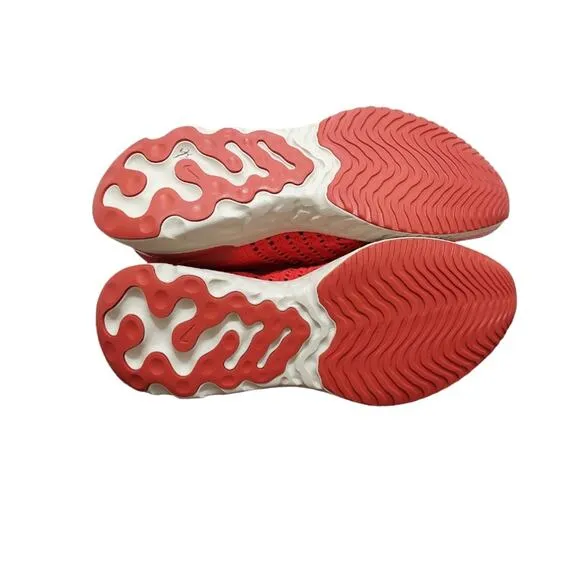 Nike React Phantom Run Flyknit 2 Running Sneakers - Men's Size 8.5 Siren Red