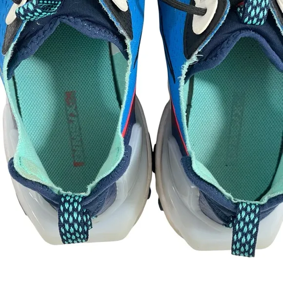 Nike React Vision Men Sz 12 Photo Blue Black Midnight Navy White Sneakers Shoes