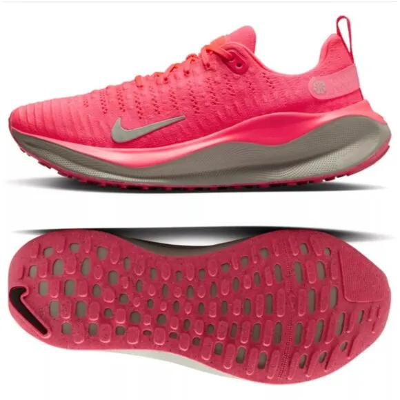 NIKE REACTX INFINITY RUN 4 PINK WOMEN'S Size 7 DR2670-602 NEW Without BOX