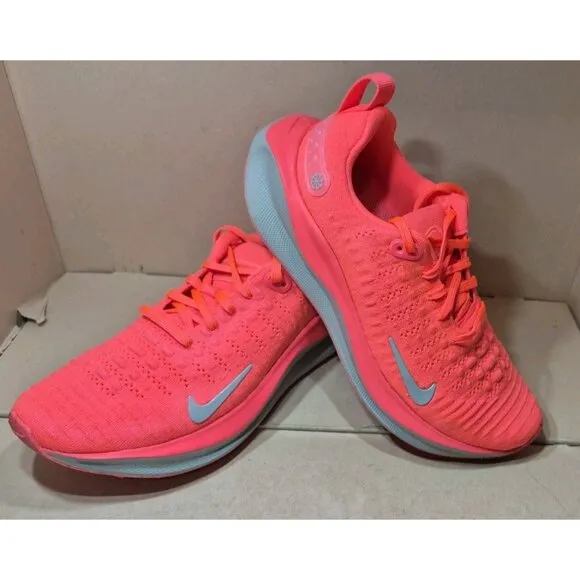NIKE REACTX INFINITY RUN 4 PINK WOMEN'S Size 7 DR2670-602 NEW Without BOX