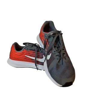 Nike Red and Gray Sneakers Dynamic Sporty Design