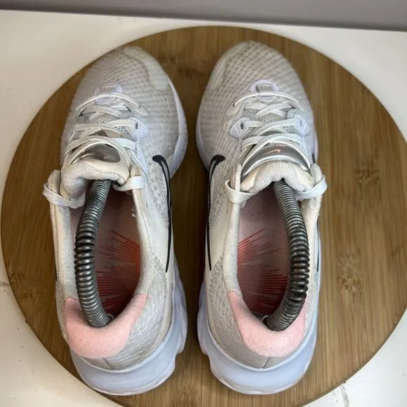 Nike Renew Run 2 Womens Size 6.5 White Pink Running Shoes Sneakers CU3505-101