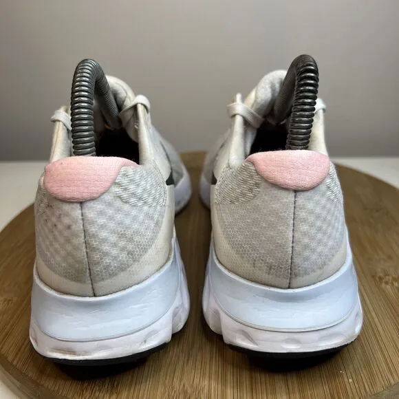 Nike Renew Run 2 Womens Size 6.5 White Pink Running Shoes Sneakers CU3505-101