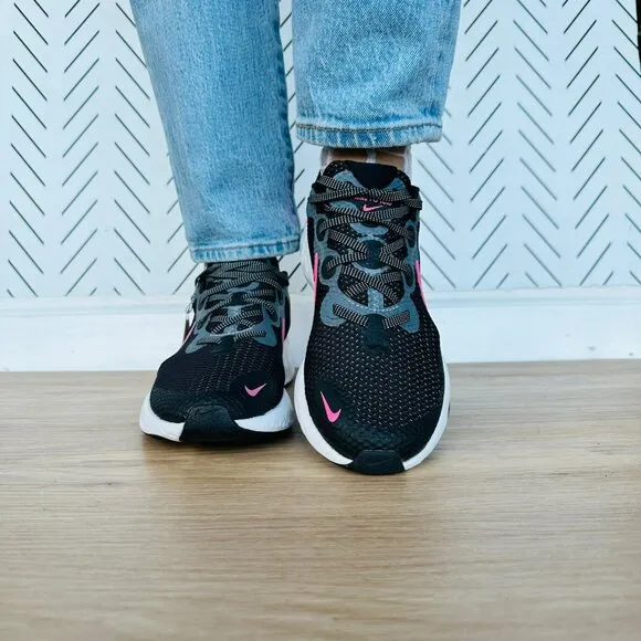🤩Nike Renew Run (GS) Big Kids Running Size 5Y Shoes Sneakers CT1430-092 New