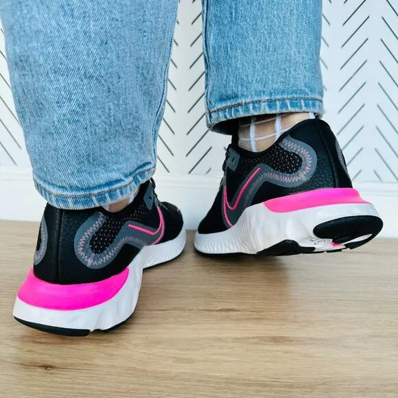 🤩Nike Renew Run (GS) Big Kids Running Size 5Y Shoes Sneakers CT1430-092 New
