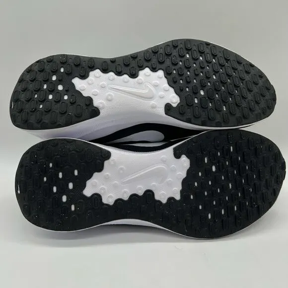 Nike Revolution 7 Sneakers Men 10 Black Road Running Exercise Gym Walking NEW