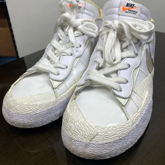 Nike Sacai Blazer Low Sneakers Shoes Men's 11.5 Streetwear