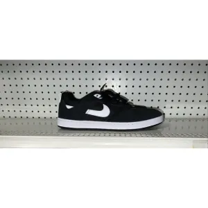 Nike SB Alleyoop Mens Athletic Skate Shoes Sneakers Size 11 Black White