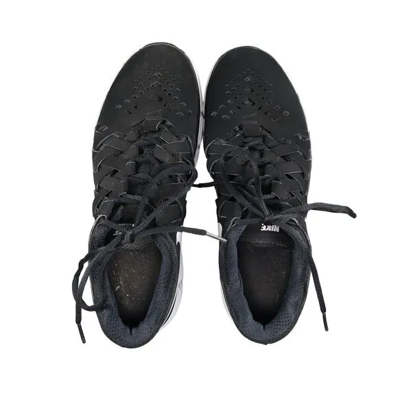 Nike Shoes Mens 10 Athletic Trainer Lunar Fingertrap TR Black Sport Active Run