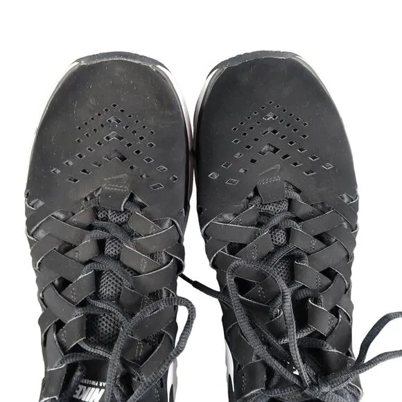 Nike Shoes Mens 10 Athletic Trainer Lunar Fingertrap TR Black Sport Active Run