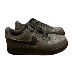 Nike shoes sneakers 10 Air Force 1 snakeskin 82