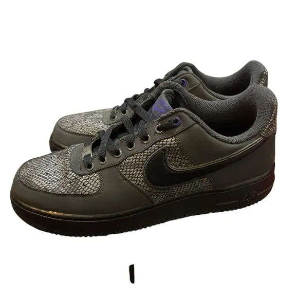Nike shoes sneakers 10 Air Force 1 snakeskin 82