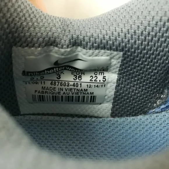 Nike Shox Roadster Blue Silver Running Shoes Sneakers