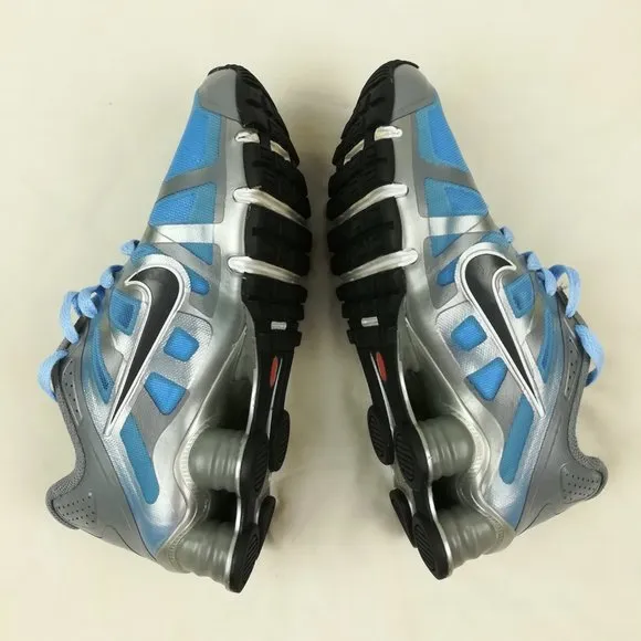 Nike Shox Roadster Blue Silver Running Shoes Sneakers