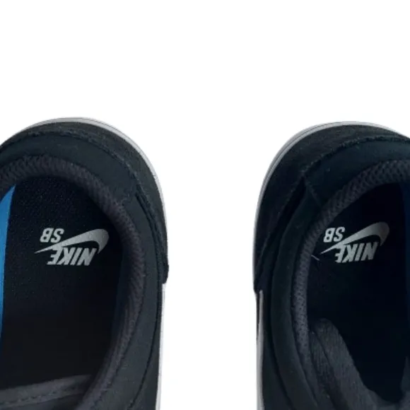 Nike Skate SB CHRON 2 Men's Black Logo Casual Shoes DM3493-001 Size 11.5 Suede