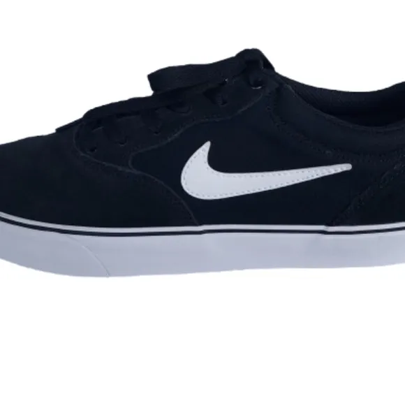 Nike Skate SB CHRON 2 Men's Black Logo Casual Shoes DM3493-001 Size 11.5 Suede