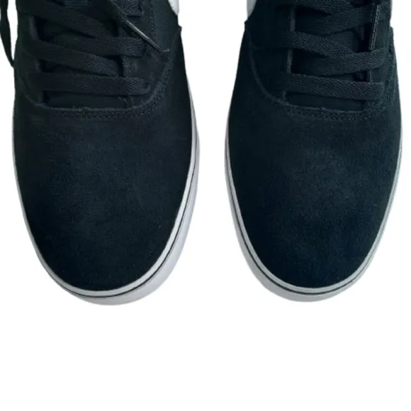 Nike Skate SB CHRON 2 Men's Black Logo Casual Shoes DM3493-001 Size 11.5 Suede