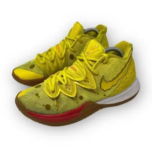 Nike SpongeBob SquarePants x Kyrie 5 Shoes Sneakers Men Size 8 CJ6951-700 Flawed