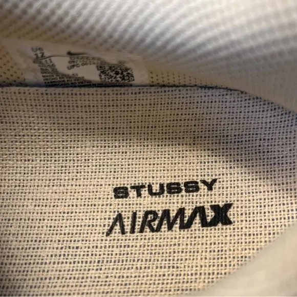 Nike Stussy x Air Max 2013 Fossil Beige Black