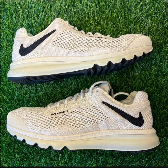 Nike Stussy x Air Max 2013 Fossil Beige Black