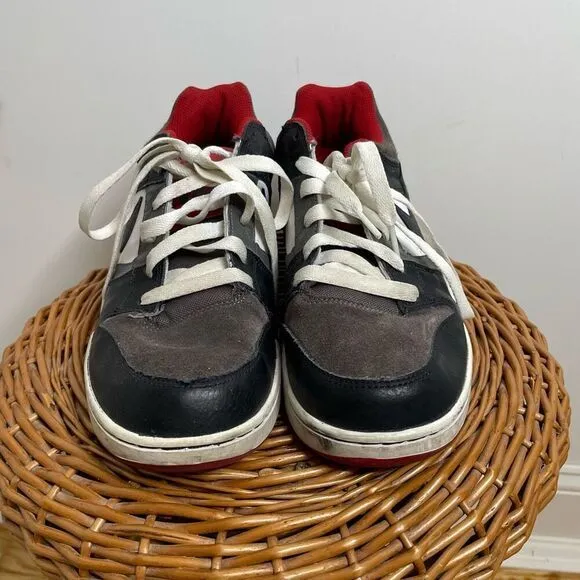 Nike Twilight Shoes Sneakers US Black White Red 325253 601 Men’s Size 10 Gray