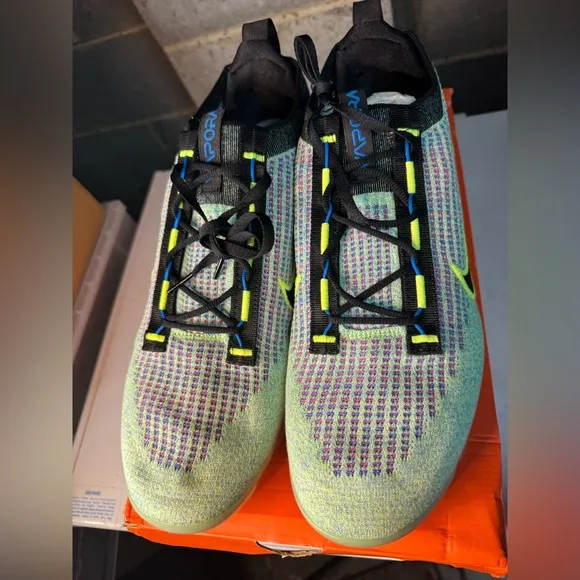 Nike Vapormax 2021 Multicolor Flyknit Sneakers