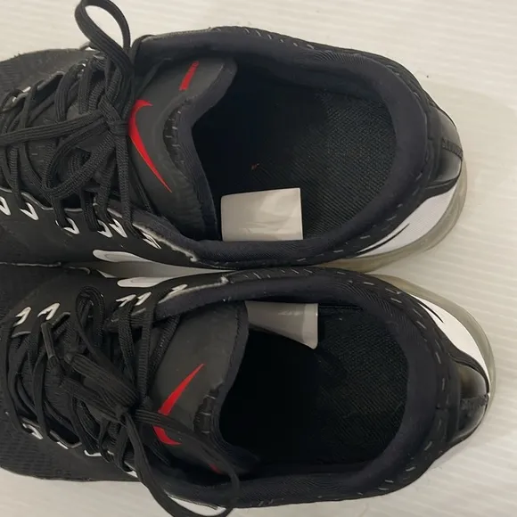 NIKE VAPORMAX CS BLACK WHITE 2017 RUNNING SNEAKERS MENS SIZE 12