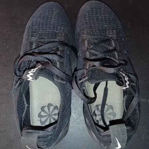 Nike Vapormax Flyknit Women Running Sneakers Black