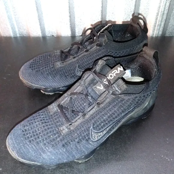 Nike Vapormax Flyknit Women Running Sneakers Black
