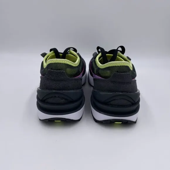 Nike Waffle One Black / Lilac / Lemon Womens Shoes