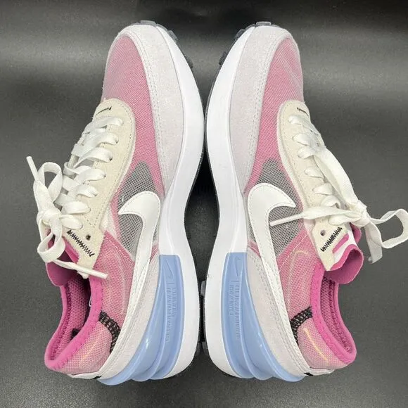 Nike Waffle One DC0481-011‎ Pink Casual Shoes Sneakers Size 5Y