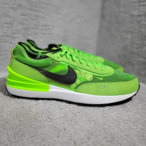 Nike Waffle One Men's Size 15 Electric Green Black Running Sneakers DA7995-300