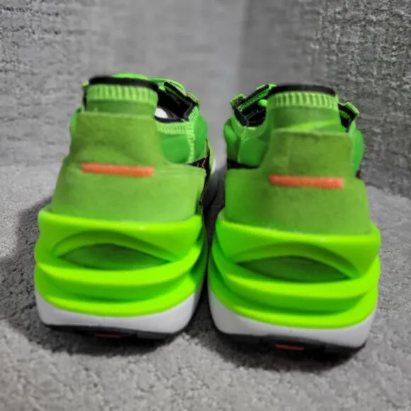 Nike Waffle One Men's Size 15 Electric Green Black Running Sneakers DA7995-300