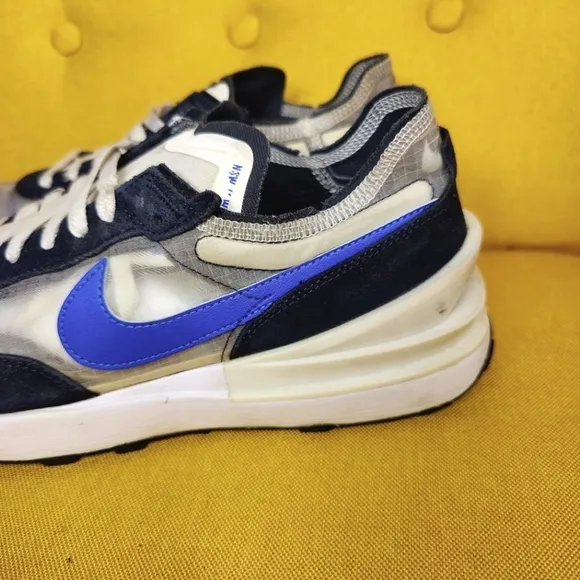 Nike Waffle One SE Phantom Hyper Royal Sneakers Men's Shoes Size 11
