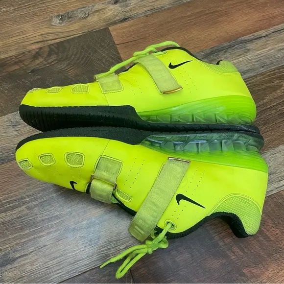 Nike Weightlifting Shoes Volt Green Black