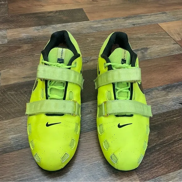 Nike Weightlifting Shoes Volt Green Black