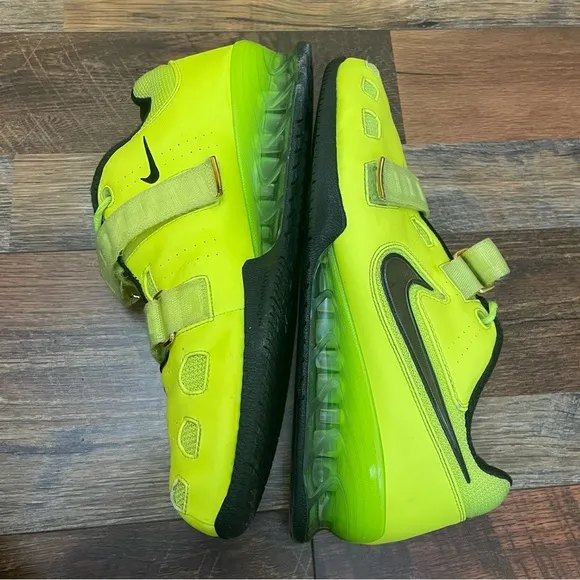 Nike Weightlifting Shoes Volt Green Black