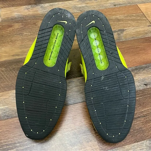 Nike Weightlifting Shoes Volt Green Black