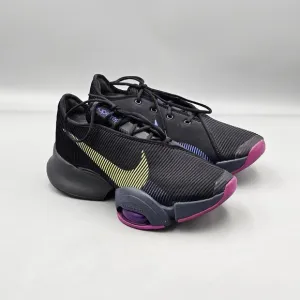 Nike Women's Size 8 US EUC Air Zoom SuperRep 2 Black Sneakers CU5925-010