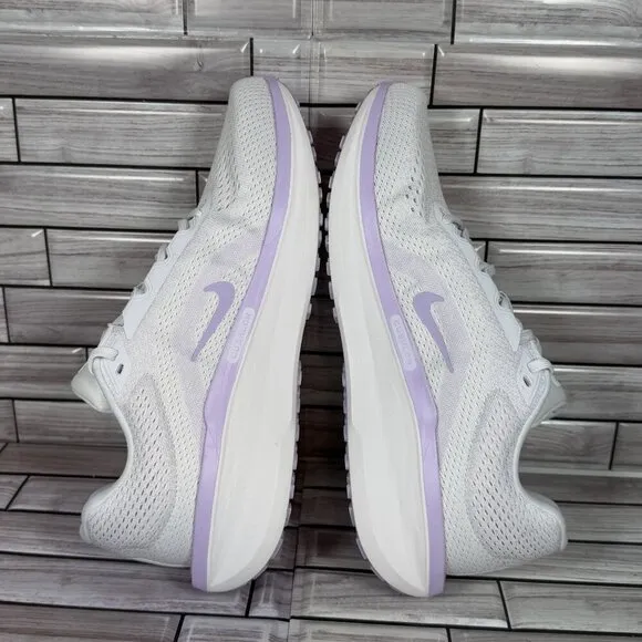 Nike Women's White/Purple Air Winflo 11 Running Sneakers Shoe Size 11-NEW