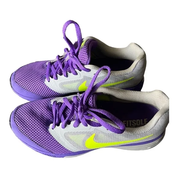 Nike Zoom Fly Women Pro Running Training Neon Purple Sneakers Size 7.5