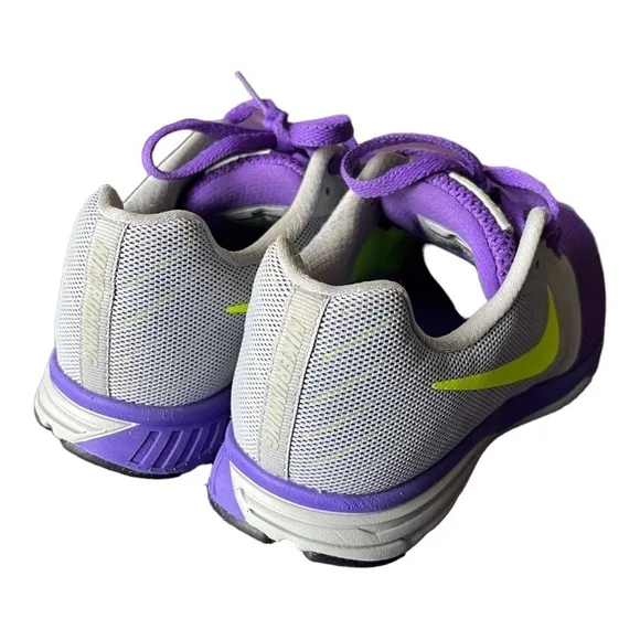 Nike Zoom Fly Women Pro Running Training Neon Purple Sneakers Size 7.5