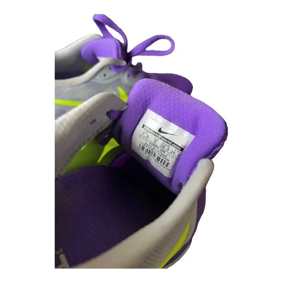 Nike Zoom Fly Women Pro Running Training Neon Purple Sneakers Size 7.5