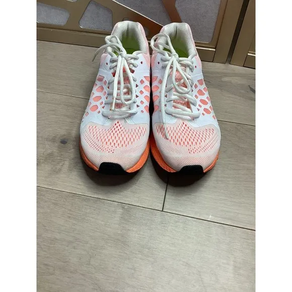 Nike Zoom Pegasus 31 Athletic Running Shoes Sneakers Orange Women's 9